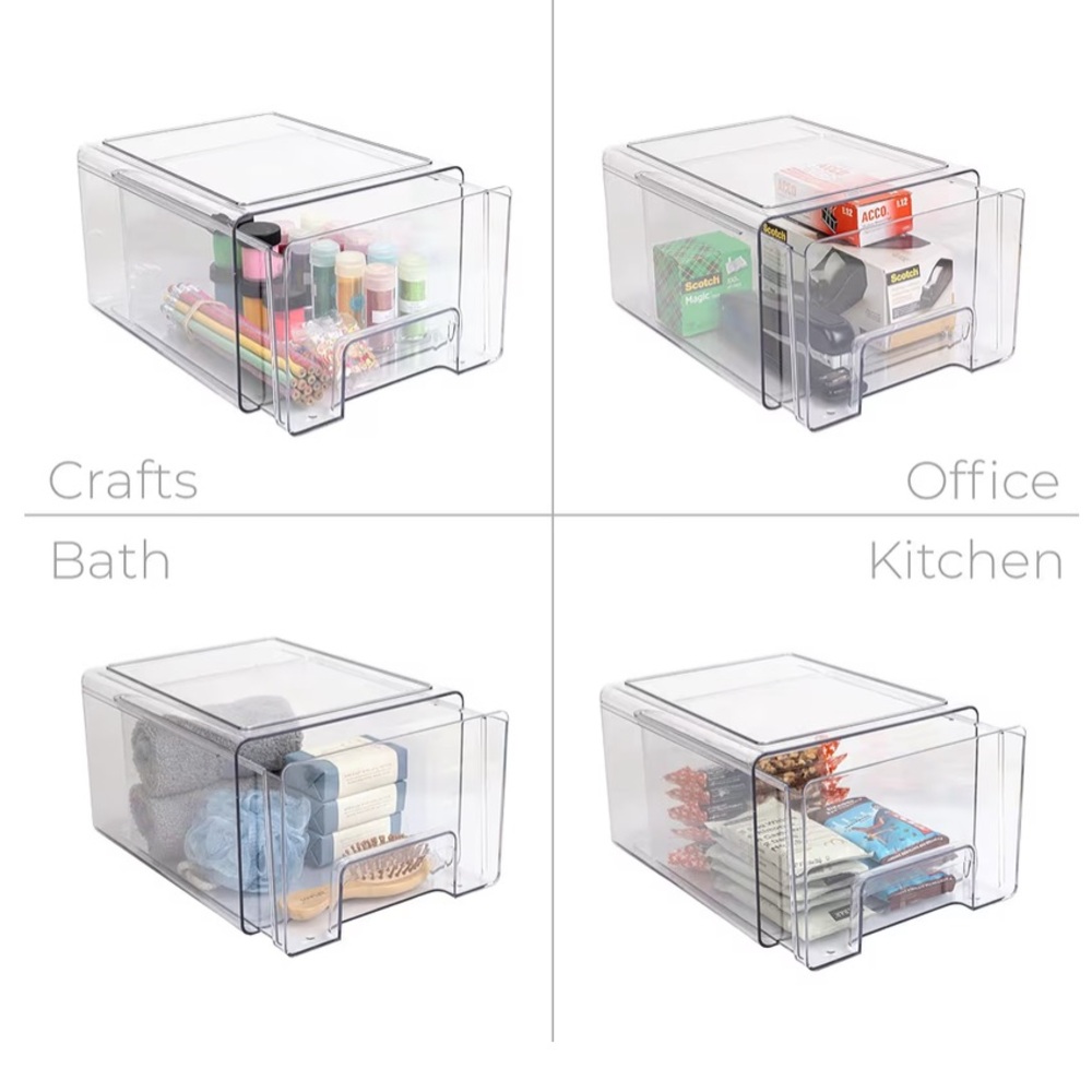 The Container Store Clear Acrylic Organizer